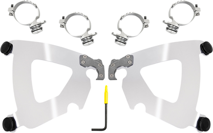 MEMPHIS SHADES Road Warrior Trigger-Lock Mounting Kit - Black - XL MEB2059