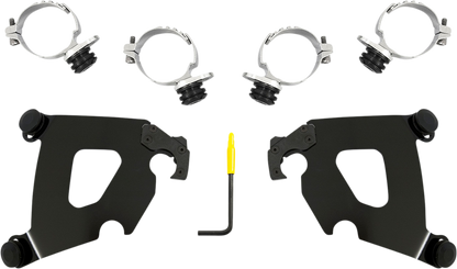 MEMPHIS SHADES Cafe Mounting Kit - Black - XL1200X MEB2058