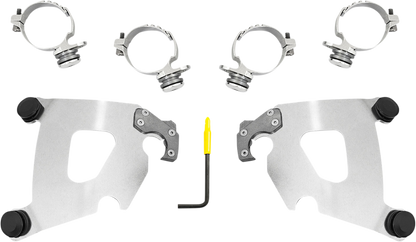 MEMPHIS SHADES Cafe Mounting Kit - Polished - XL1200X MEK2058