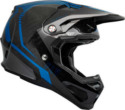 Youth Formula Carbon Tracer Helmet Blue/Black Yl