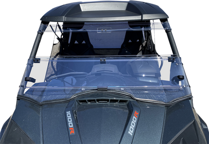 MOOSE OFFROAD Full Folding Windshield - Deluxe - Commander V000269-12200M