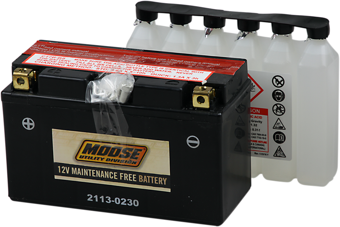 MOOSE OFFROAD AGM Battery - YT7B-BS MT7B-BS