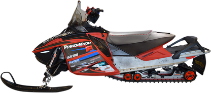 POWERMADD Rev X High Rise Seat Cover - 3" - Black - Ski-Doo 52030