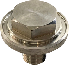 PRO-ONE PERF.MFG. Steering Stem Bolt - Raw Aluminum 106201