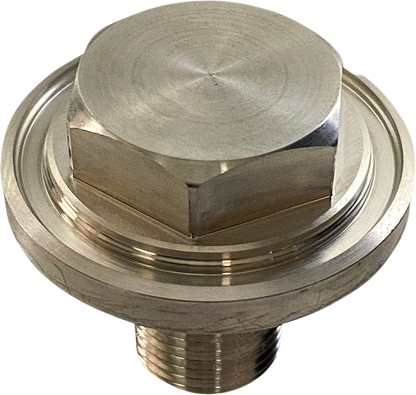PRO-ONE PERF.MFG. Steering Stem Bolt - Raw Aluminum 106201