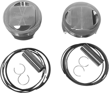 REVOLUTION PERFORMANCE, LLC Piston Kit - Domed - For 107" Big Bore Cylinder Kit - Twin Cam RP301-116WD