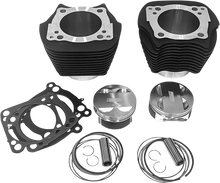 REVOLUTION PERFORMANCE, LLC Cylinder Kit - 128" - Big Bore - Black - 114"/117" M8 RP201-608W