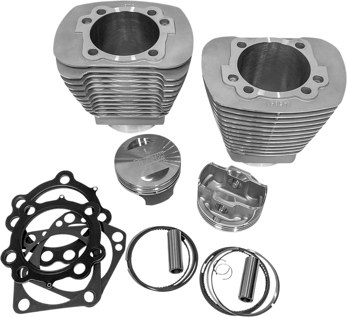 REVOLUTION PERFORMANCE, LLC Cylinder Kit - Monster Big Bore -109" - Natural - Evolution Big Twin '84-'99 RP201-215W