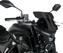 PUIG HI-TECH PARTS New Generation Windscreen - 11-3/4" - Dark Smoke - MT-03 20285F