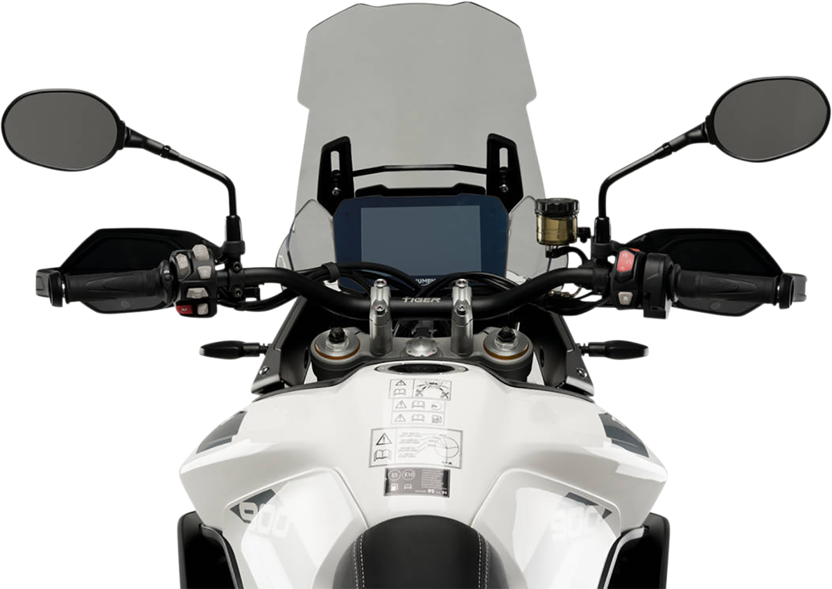 PUIG HI-TECH PARTS Touring Windscreen - 18-3/4" - Smoke - Triumph 20375H
