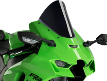 PUIG HI-TECH PARTS Race Windscreen - 12-1/2" - Black - Ninja ZX-10R 20540N