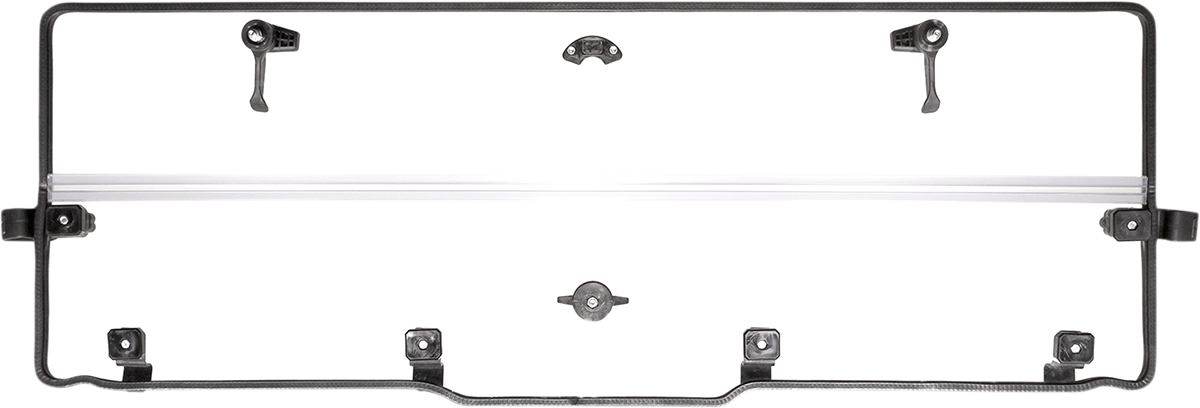 SEIZMIK Folding Windshield - Rear - Polaris - Ranger 50-32001KIT