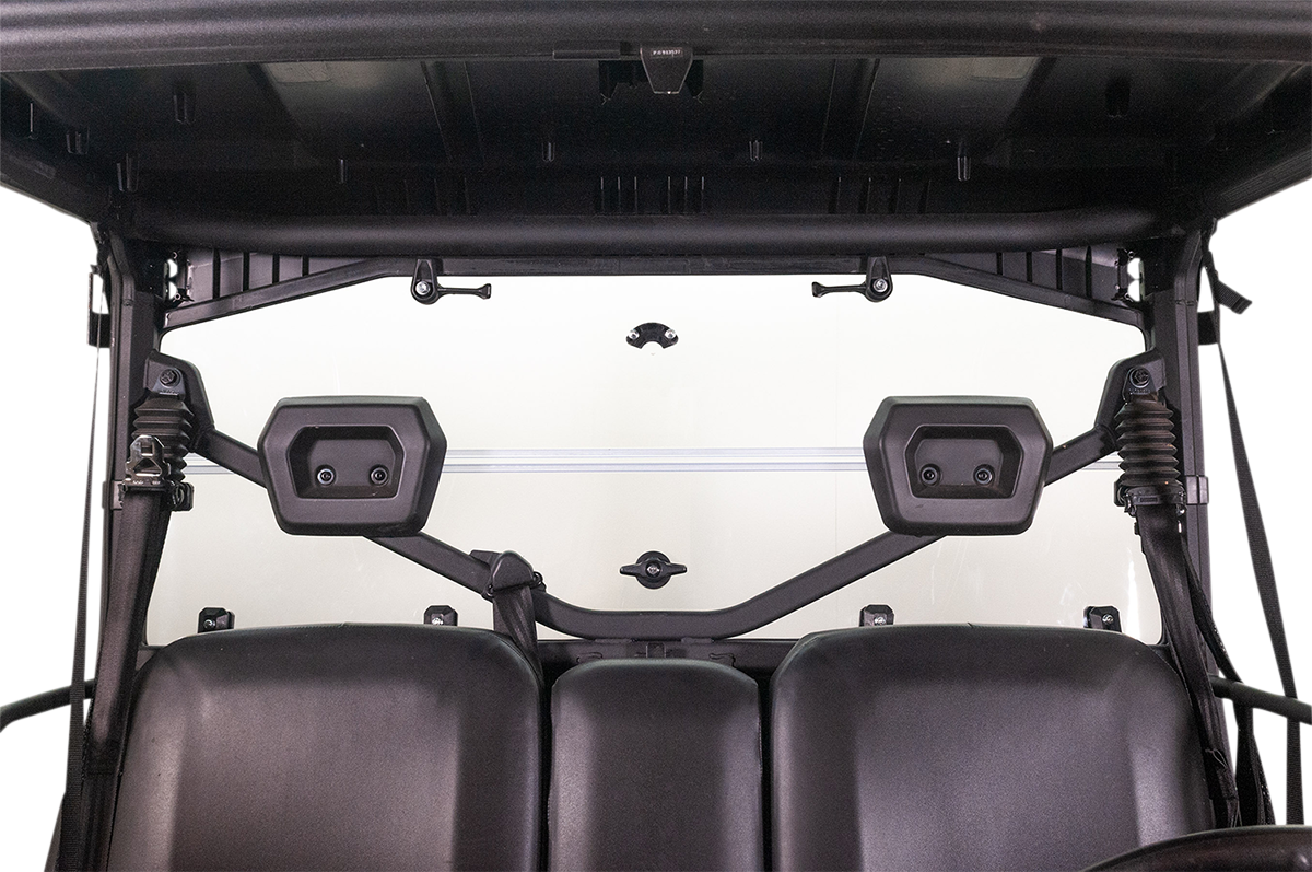 SEIZMIK Folding Windshield - Rear - Polaris - Ranger 50-32001KIT