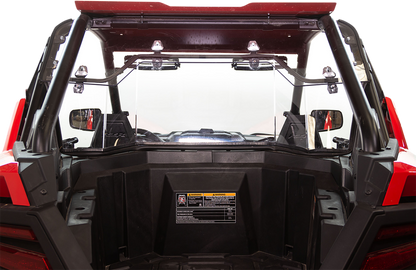 SEIZMIK Poly Rear Windshield - Hard Coated - Polaris - RZR 50-26105KIT