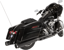 S&S CYCLE El Dorado Dual Exhaust System - Black - Black Thruster 550-0679B