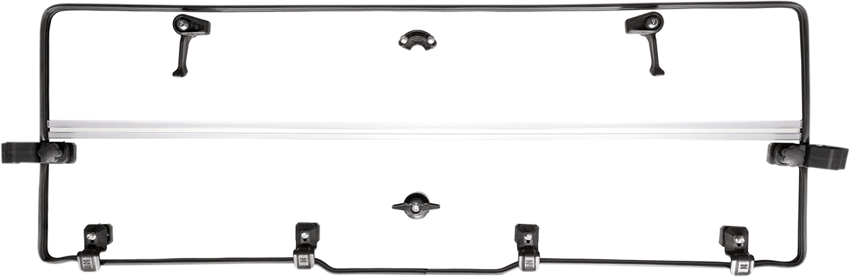 SEIZMIK Folding Windshield - Rear - Polaris - Ranger 50-32001KIT