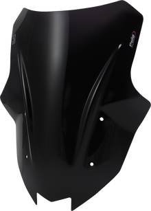 PUIG HI-TECH PARTS Race Windscreen - 18-1/2" - Dark Smoke - Kawasaki 20471F