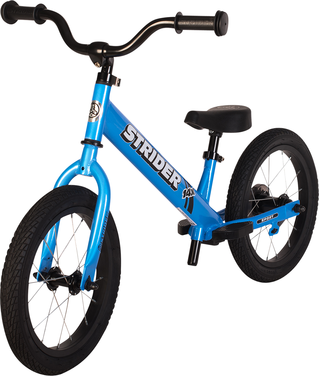 STRIDER 14x Convertible Bike - 14" - Awesome Blue SK-SB1-US-BL