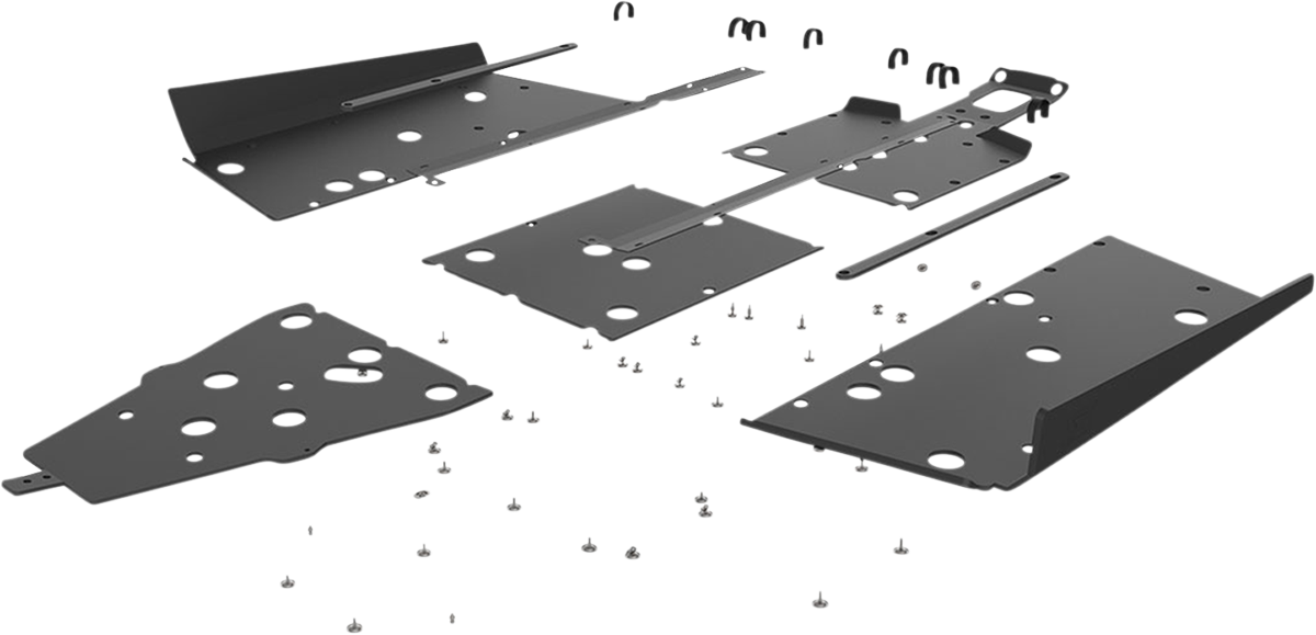SEIZMIK Skid Plate - 2 Seat - Polaris - General 76-10164KIT