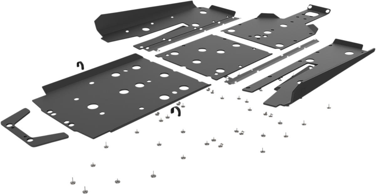 SEIZMIK Skid Plate - 2 Seat - Polaris - RZR - XP 76-10165KIT