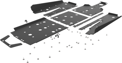 SEIZMIK Skid Plate - 2 Seat - Polaris - RZR - XP 76-10165KIT