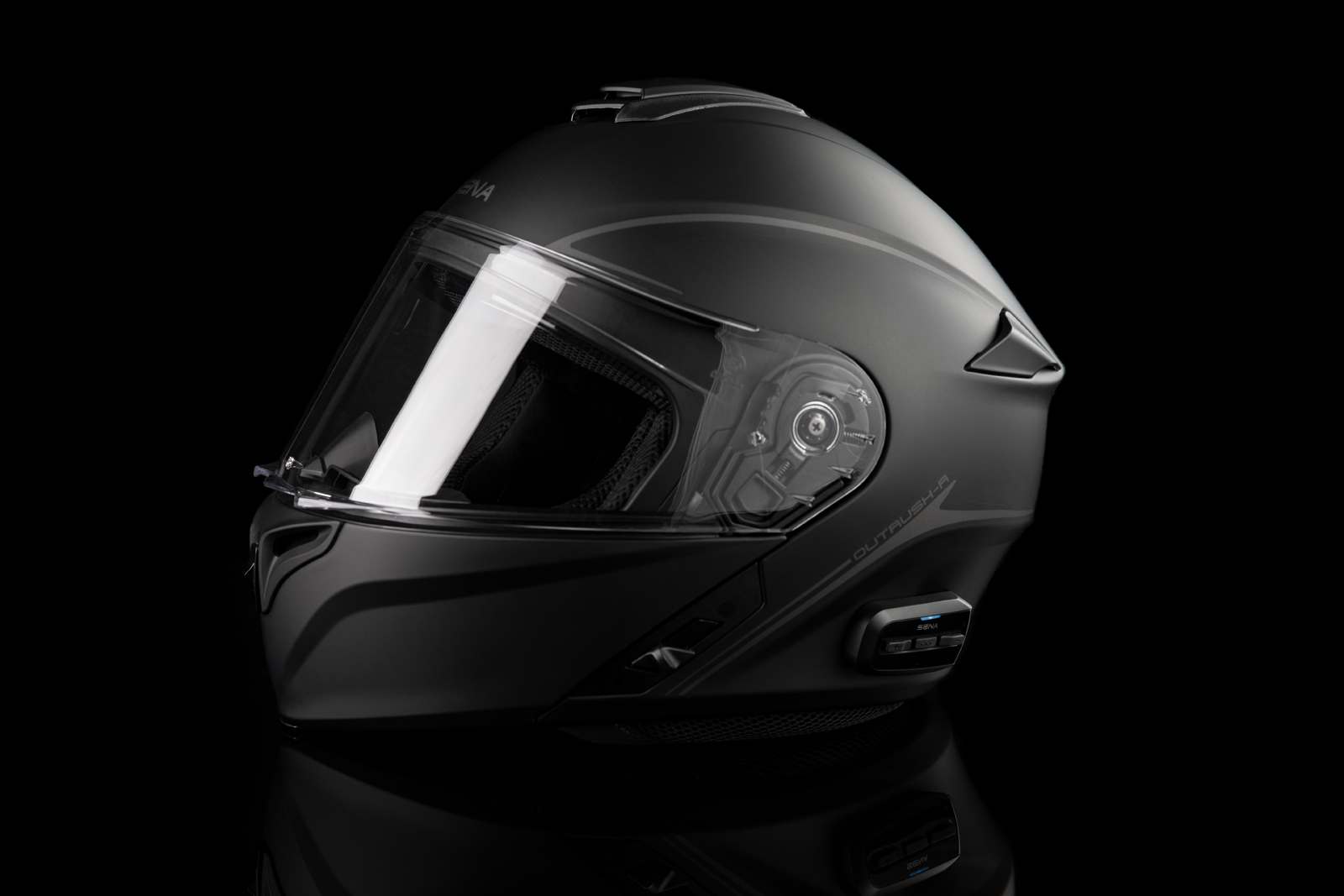 SENA Outrush R Helmet - Black - 2XL OUTRUSHR-MBXXL3