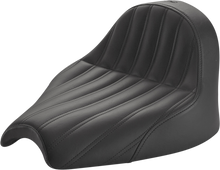 SADDLEMEN Knuckle Solo Seat - Black - Chief I21-04-0023