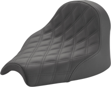 SADDLEMEN Seat - Renegade Solo - Lattice Stitched - Black I21-04-002LS