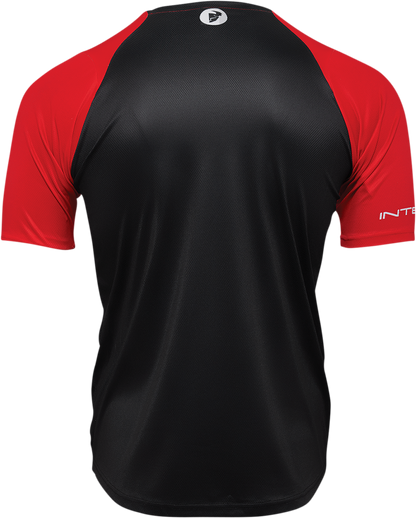 THOR Intense Assist Chex Short-Sleeve Jersey - Red/Black - XL 5120-0142