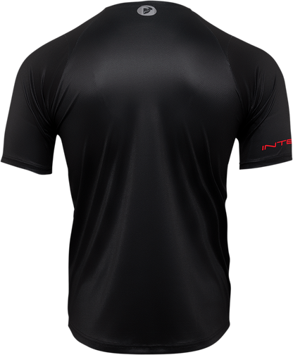 THOR Intense Assist Chex Short-Sleeve Jersey - Black/Gray - Medium 5120-0146