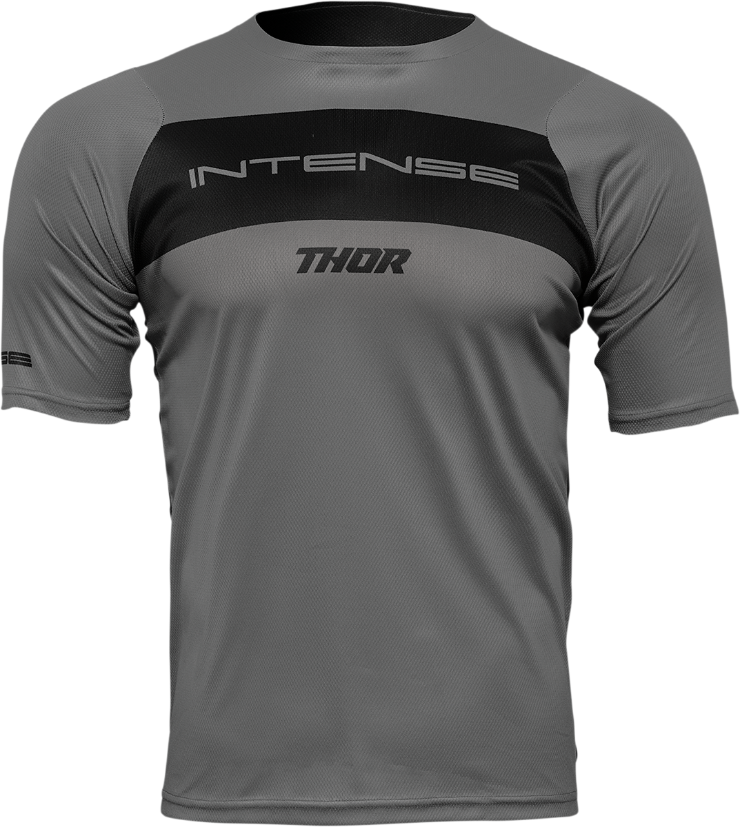 THOR Intense Assist Dart Short-Sleeve Jersey - Gray/Black - XS 5120-0156