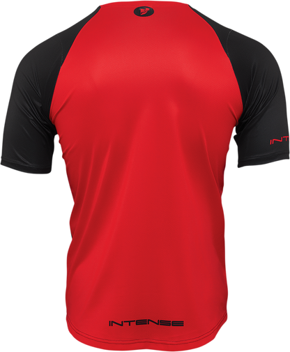 THOR Intense Assist Dart Short-Sleeve Jersey - Black/Red - XS 5120-0150