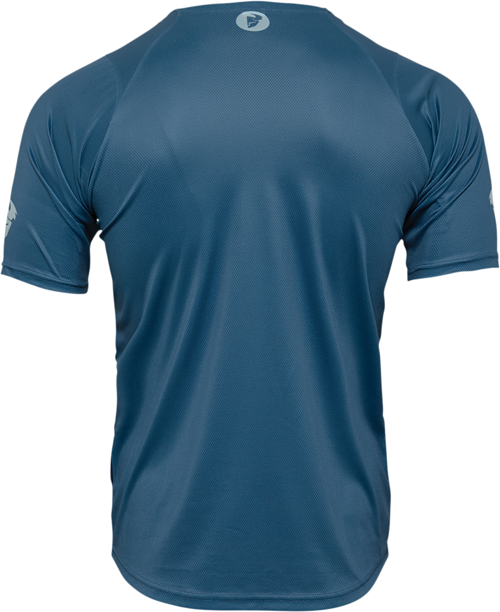 THOR Assist Shiver Short-Sleeve Jersey - Teal/Midnight - XL 5120-0166