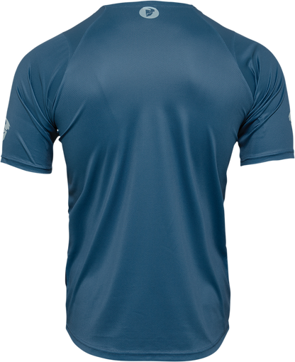 THOR Assist Shiver Short-Sleeve Jersey - Teal/Midnight - XS 5120-0162