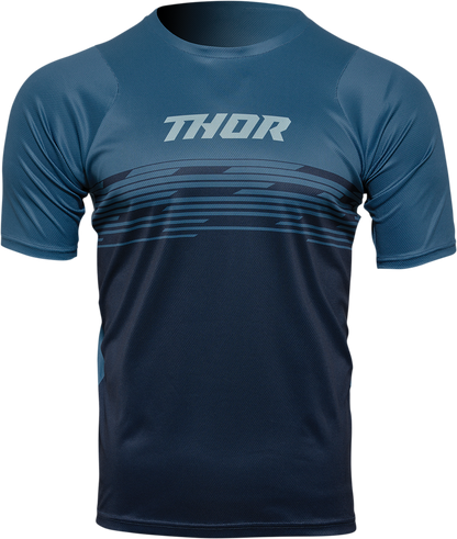 THOR Assist Shiver Short-Sleeve Jersey - Teal/Midnight - 2XL 5120-0167