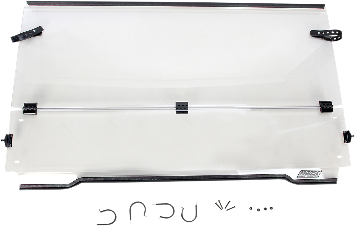 MOOSE OFFROAD Full Folding Windshield - Mule LEMA100-0009