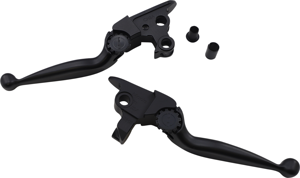 PSR Journey Adjustable Lever Set for Harley Models - Black 12-00616-22