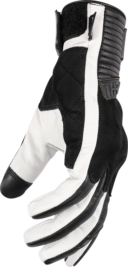 THRASHIN SUPPLY CO. Boxer Gloves - White - Medium TBG-00-09