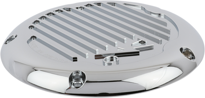 THRASHIN SUPPLY CO. Derby Cover - Finned - Chrome - M8 TSC-3017-3