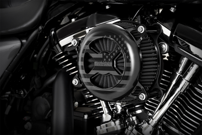 VANCE & HINES VO2 America Air Cleaner - Freedom Black 42045FG
