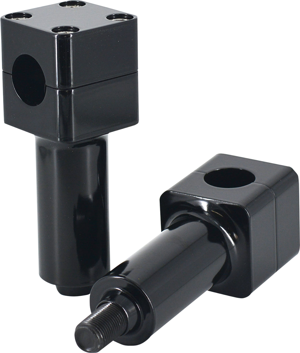 WILD 1 Springer Risers - 4" - Gloss Black WO534GB