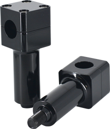 WILD 1 Springer Risers - 4" - Gloss Black WO534GB