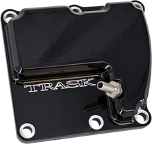 TRASK CheckM8™ Vented Transmission Top Cover - Black TM-2041BK