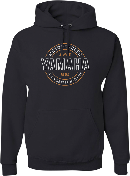YAMAHA APPAREL Yamaha Better Machine Hoodie - Black - Small NP21S-M1972-S