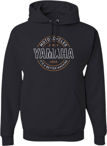 YAMAHA APPAREL Yamaha Better Machine Hoodie - Black - XL NP21S-M1972-XL