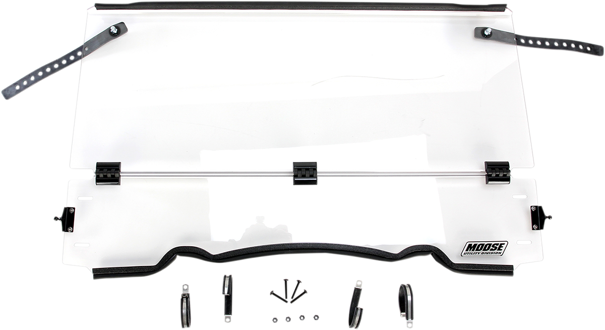 MOOSE OFFROAD Full Folding Windshield - RZR LEMA100-0031