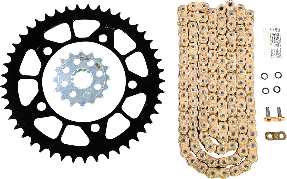 VORTEX Chain and Sprocket Kit - GFRA - Gold - BMW S1000RR CKG7611