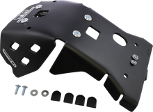 T.M. DESIGNWORKS Skid Plate - Black - Gas Gas | Husqvarna | KTM KTMC-256-BK