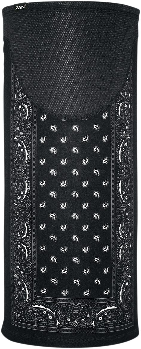 ZAN HEADGEAR Motley Tube® Sportflex® Windproof Tube - Black Paisley TW101