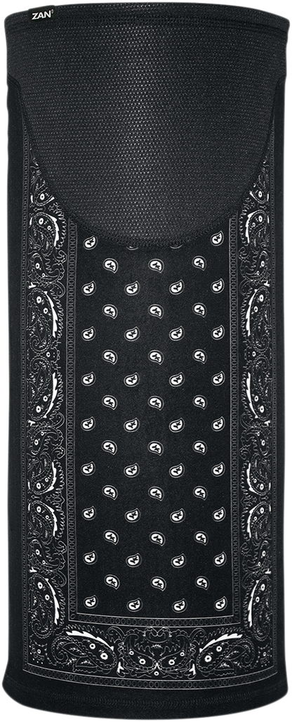 ZAN HEADGEAR Motley Tube® Sportflex® Windproof Tube - Black Paisley TW101